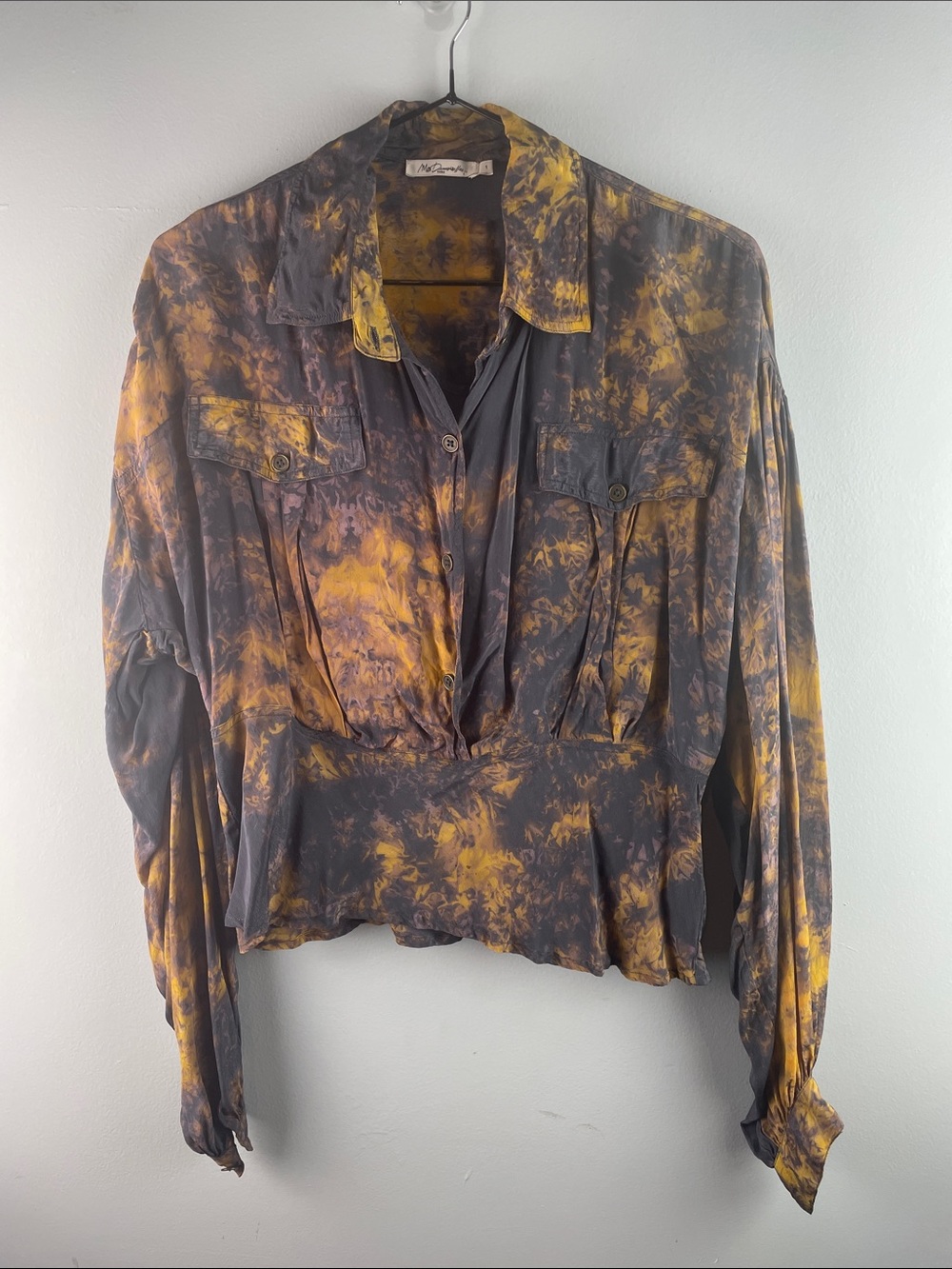 Mes Demoiselles Paris tie-dye top Size 4-8